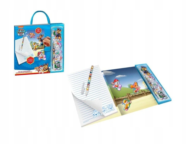 Euroswan PAW Patrol rašymo rinkinys su pieštuku ir magnetais