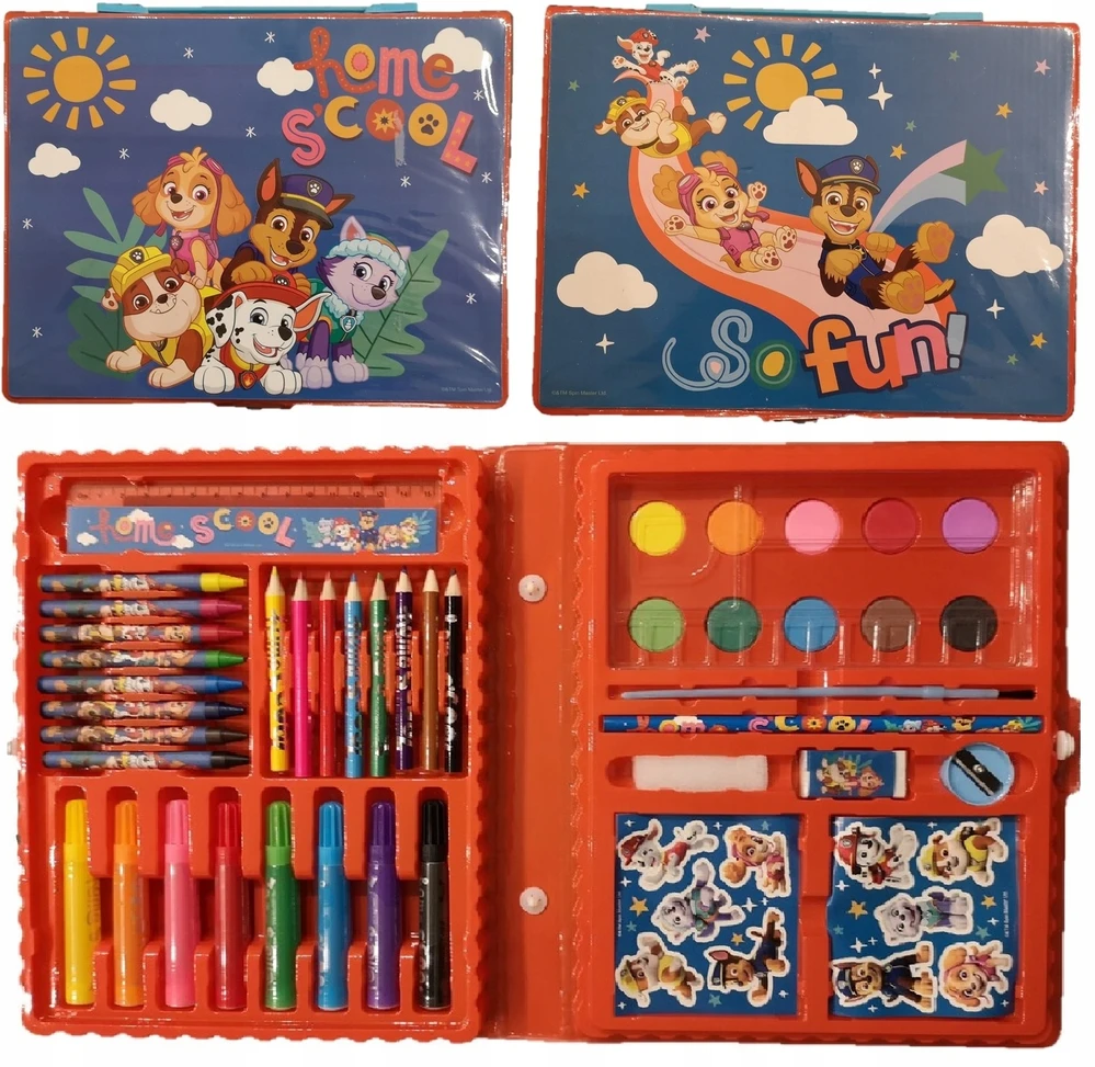 Euroswan Piešimo rinkinys Patruliai (Paw Patrol) 52vnt