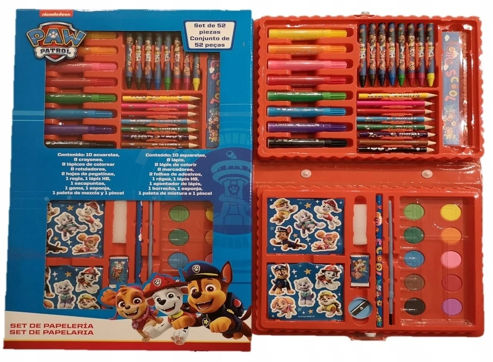 Euroswan Piešimo rinkinys Patruliai (Paw Patrol) 52vnt
