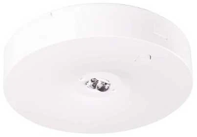2,5W evakuacinis šviestuvas STARLET ROUND SO 150 CB, baltas