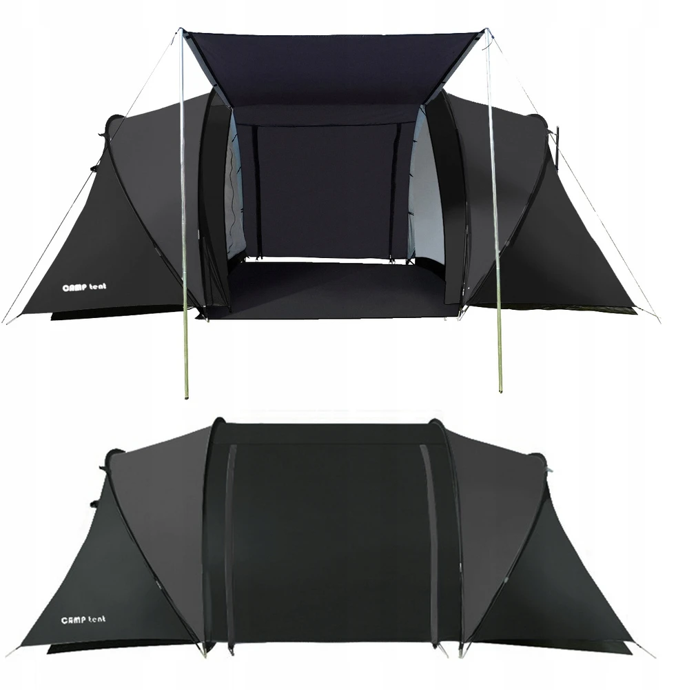 Everest CAMP palapinė 3500mm. Turistinė palapinė 4 asmenims, 440x240cm