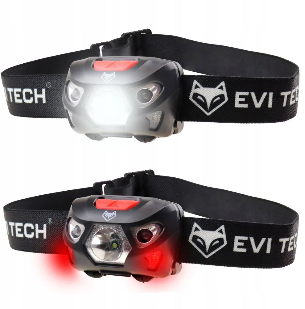 EVI LED PRIEKINIS LEMPAS PAKRAUJAMAS PRIEKINIS LAMP stipri vandeniui atspari lempa GESTUES USB-C