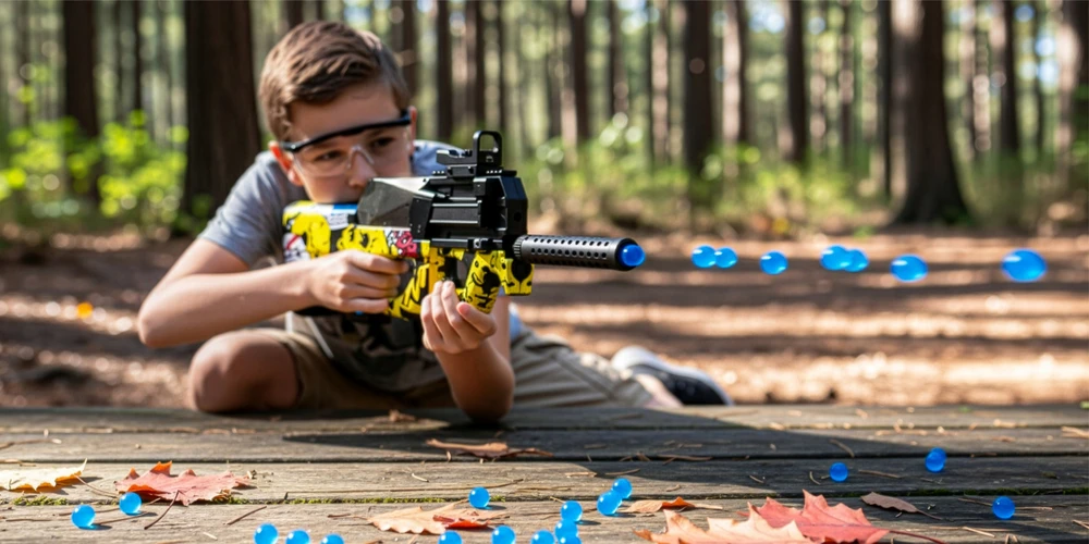 EVI P90 MP CS šautuvo gelio rutulinis pistoletas CSGO pistoletas vaikiškam žaislui