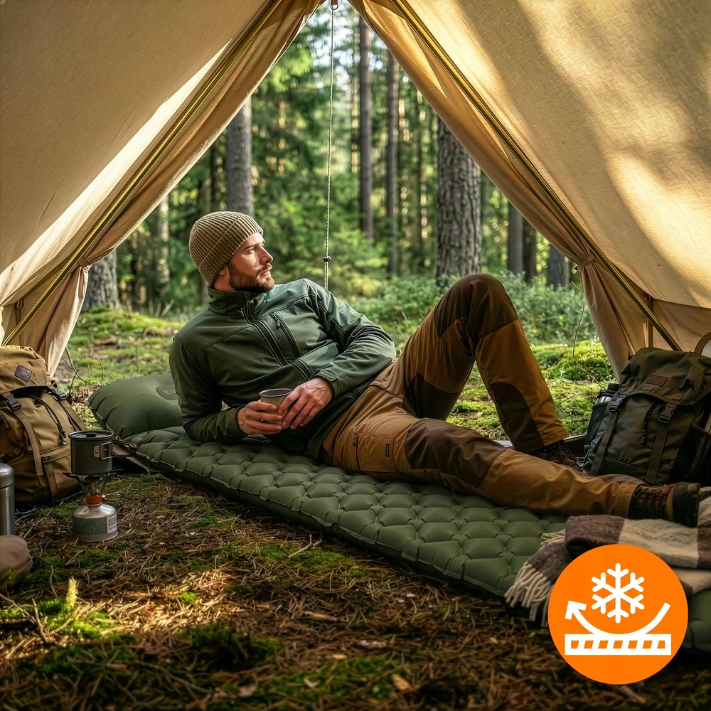 EVI VIEŠAMENS PUOLEMUOTAS ČIŪŽINIS SIURBLYS TOURIST BIVAC LIGHT TENT 190cm