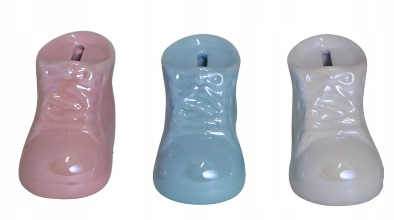 Ewax SKARBONKA CERAMICZNA BUT BUCIK Mėlynas