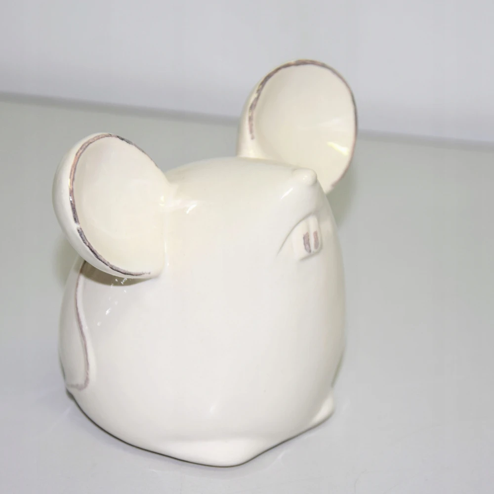 Ewax SKARBONKA CERAMICZNA MYSZKA BALTA
