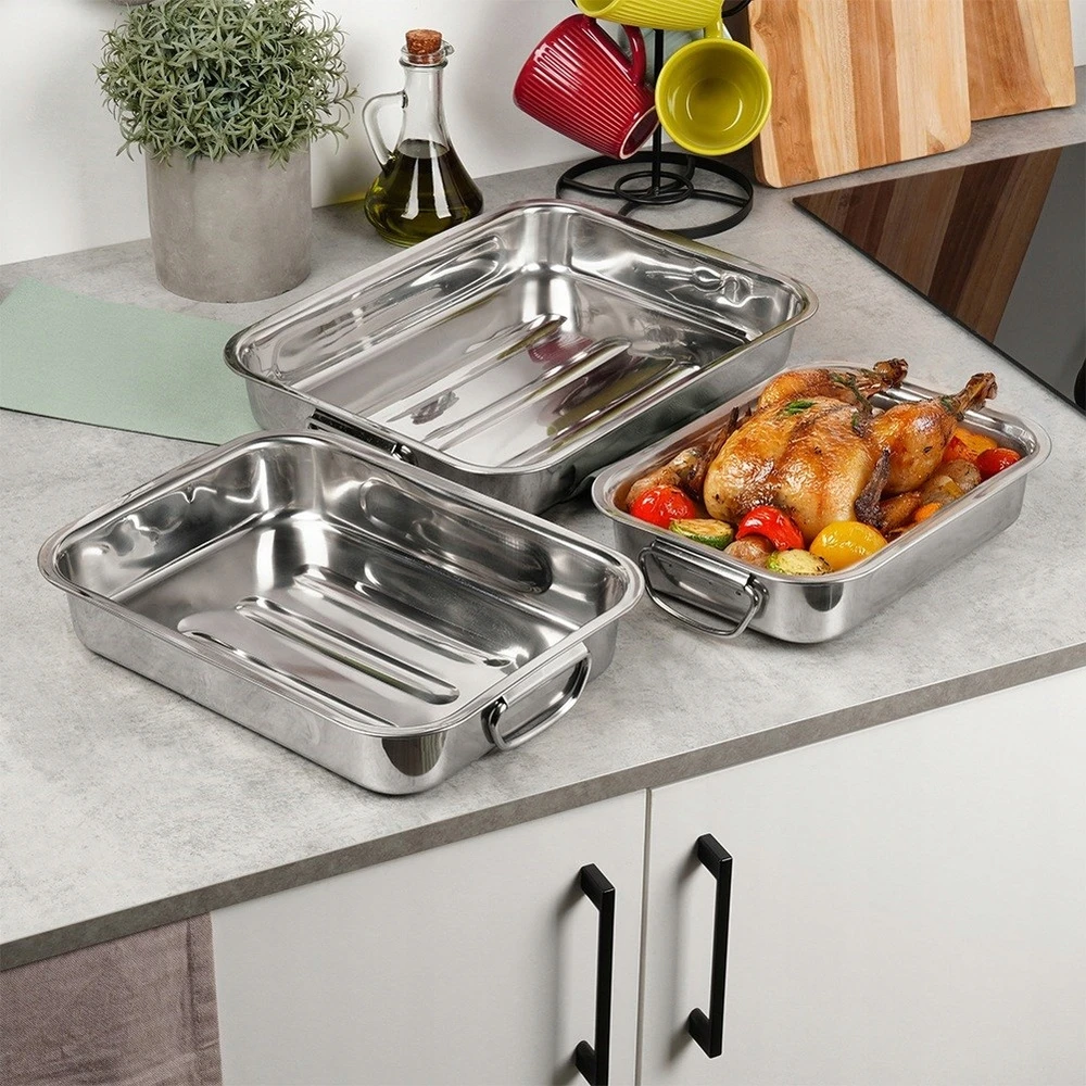 Excellent Houseware 3X PLIENINĖ LIETUVOS KEPO PLOKŠTA MĖSAI, ŽUVEI, DARŽOVĖMS, TEŠLAI