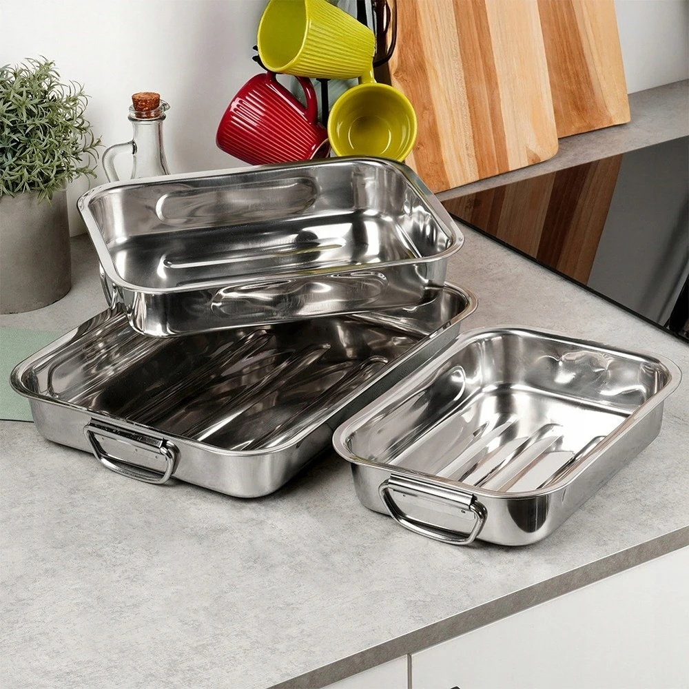 Excellent Houseware 3X PLIENINĖ LIETUVOS KEPO PLOKŠTA MĖSAI, ŽUVEI, DARŽOVĖMS, TEŠLAI