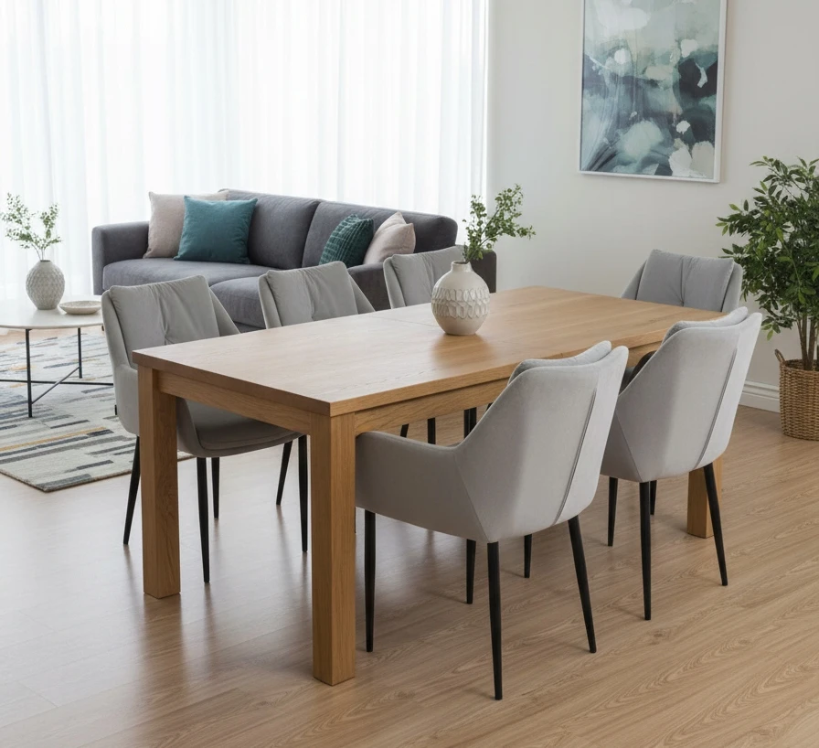 Exito Design Pilkas minkštas krėslas Alex - stilius ir patogumas jūsų namams