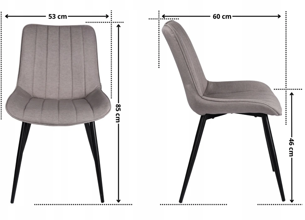 Exito Design Smėlio spalvos minkšta kėdė svetainei, valgomajam ir virtuvei - draugiška gyvūnams MENO
