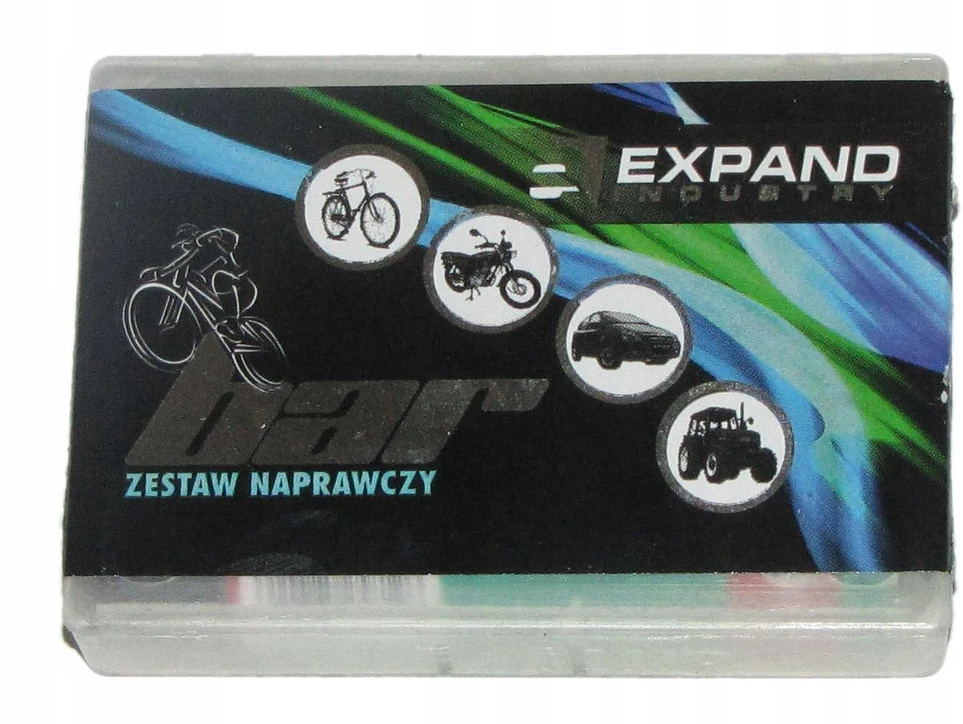 EXPAND BAR Dviračių/motociklų/automobilių pleistrų rinkinys 12