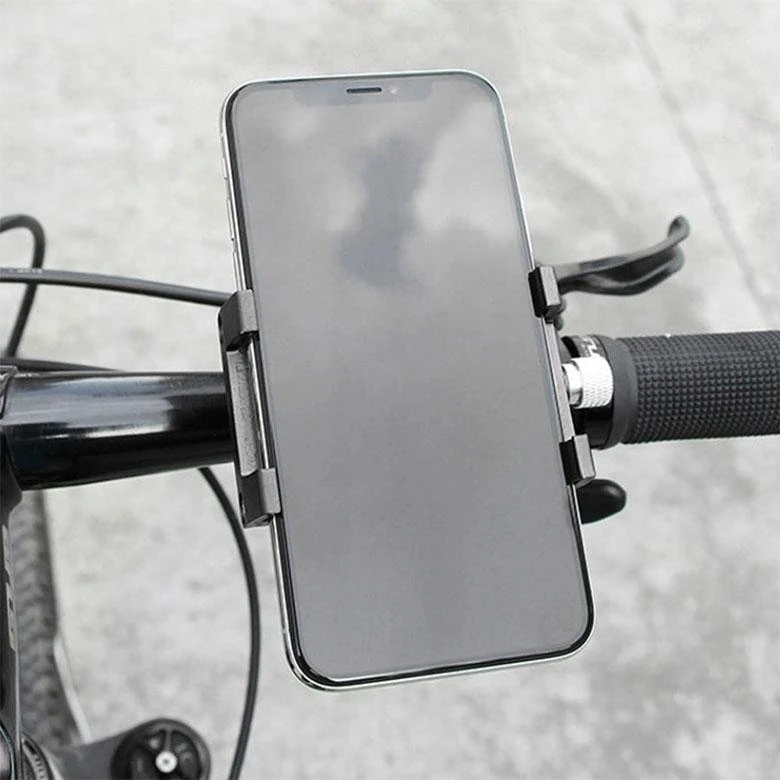 Extremestyle Aliuminio dviračio telefono laikiklis ant vairo