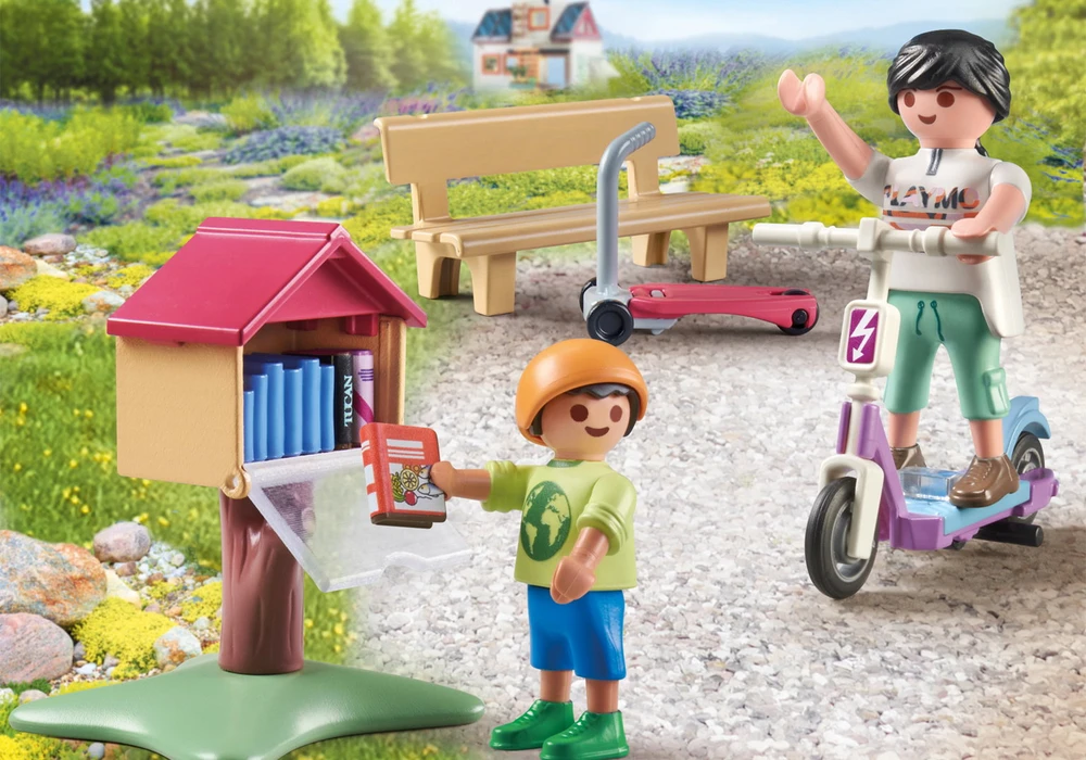 PLAYMOBIL MY LIFE Ežiukų šeimynėlės priežiūra 71512