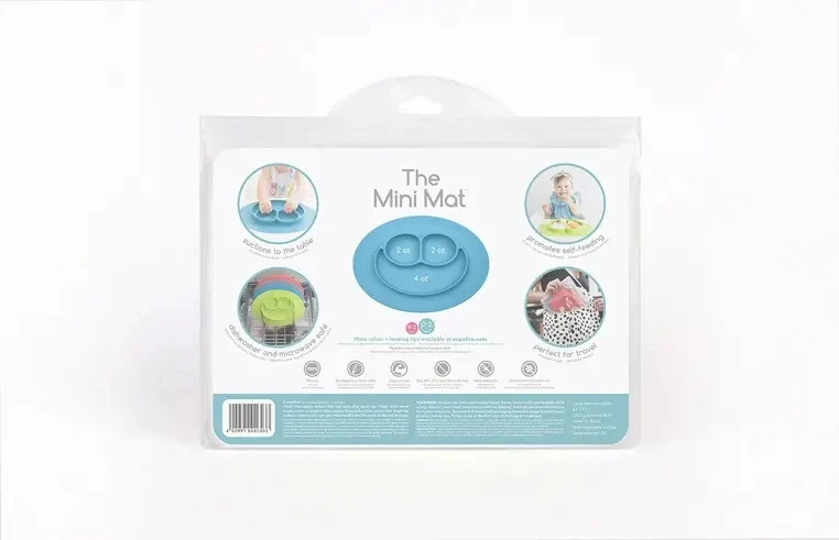 EZPZ Mini Mat 2w1 pastelinis mėlyna
