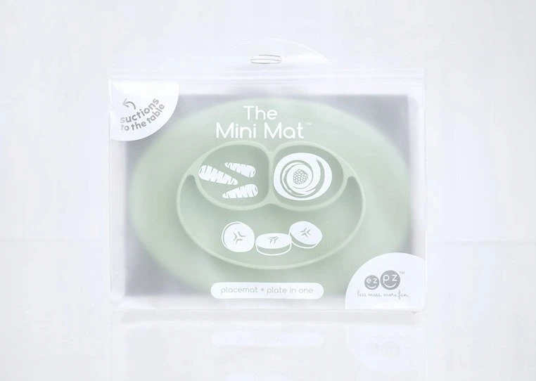 EZPZ silikoninis kilimėlis, plokštelė su padu, mini kilimėlis