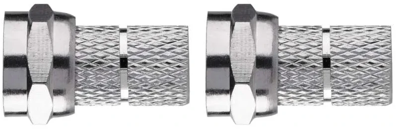 Emos F tipo lizdinė jungtis bendraašiam kabeliui, 5,0/7,0 mm, CB-113N, 2 vnt.
