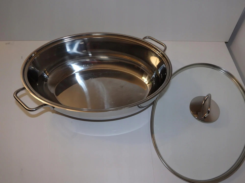 f873 WMF Cromargan keptuvė, indukcinė, 40 cm