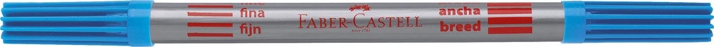 Dvipusiai flomasteriai Faber-Castell, 40 spalvų