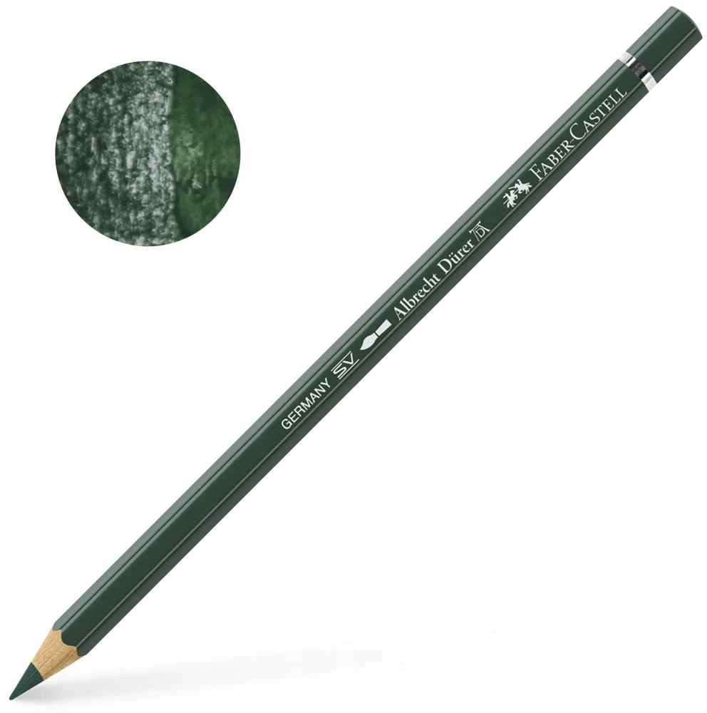 Faber-castell Albrecht Dürer akvarelinė kreidelė 278 Chrome Oxide Žalias