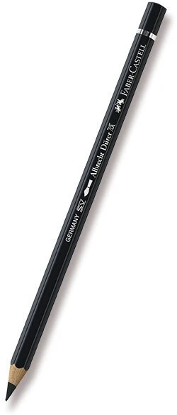 Spalvotas akvarelinis pieštukas Faber-Castell Albrecht Dürer 199 (8200-199), juodas