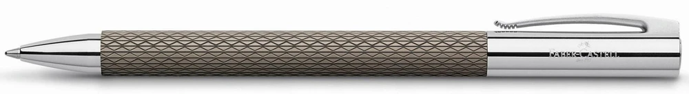 Faber-castell Ambition Juodas Sand automatinis rašiklis su dėklu