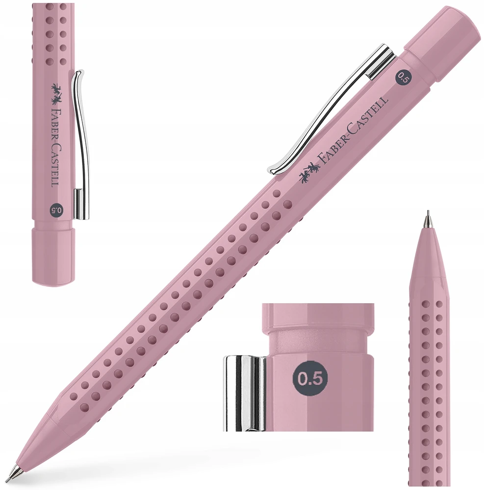 Faber-castell automatinis pieštukas Grip 0,5 mm, Rose Shadows