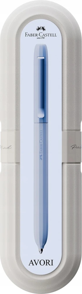 Faber-Castell - Avori Ballpoint Pen – Extra Bold Mėlyna Refill (Peace of Mind)