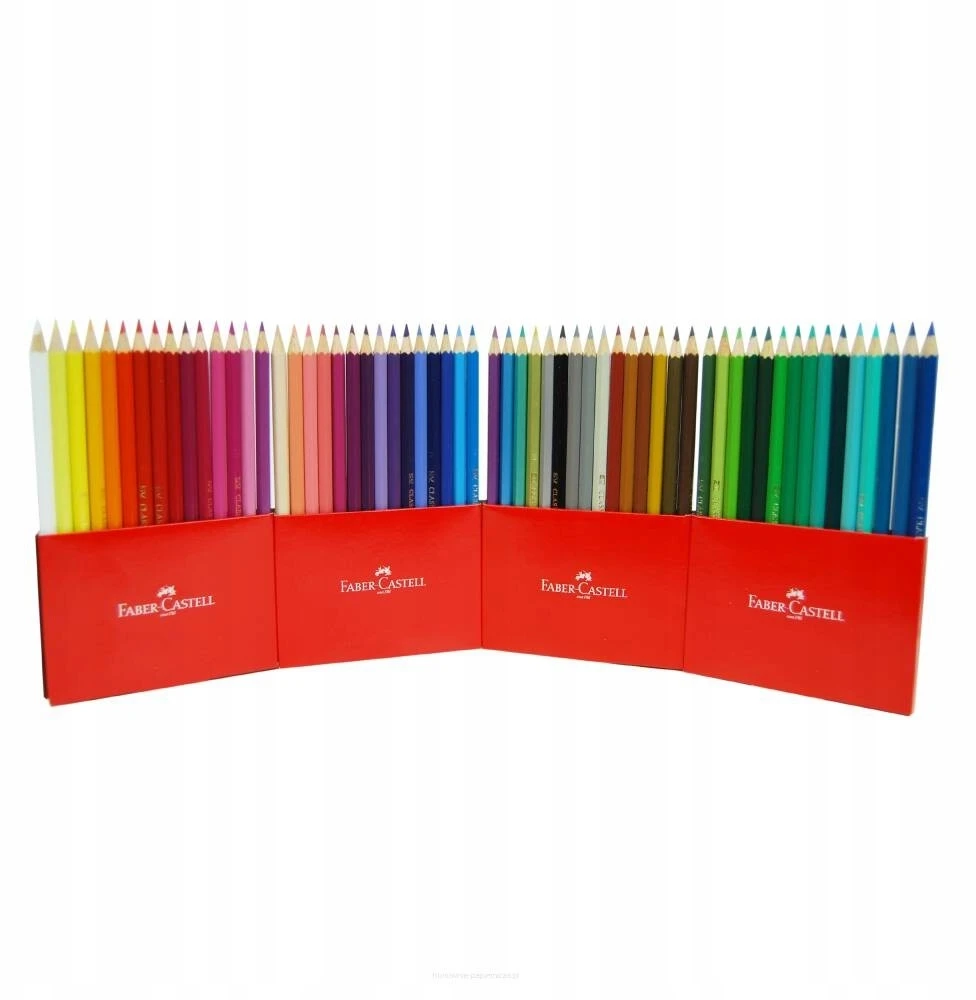 Spalvoti pieštukai Faber-Castell Castle, 60 spalvų