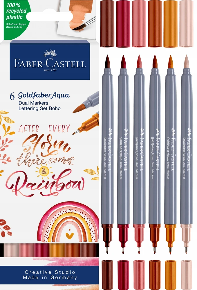 Kaligrafiniai rašikliai Faber-Castell Goldfaber BoHo