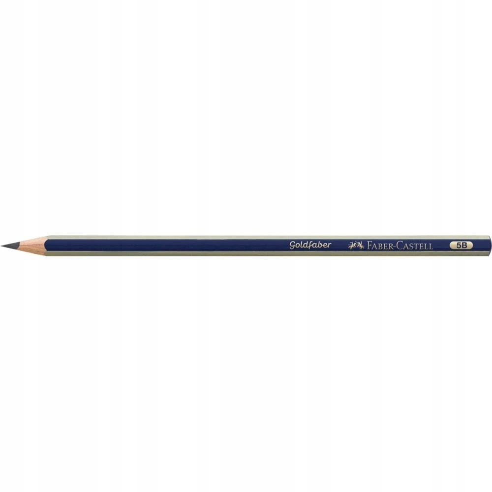 Pieštukas Faber-Castell Goldfaber 1221, 5B, be trintuko, padrožtas