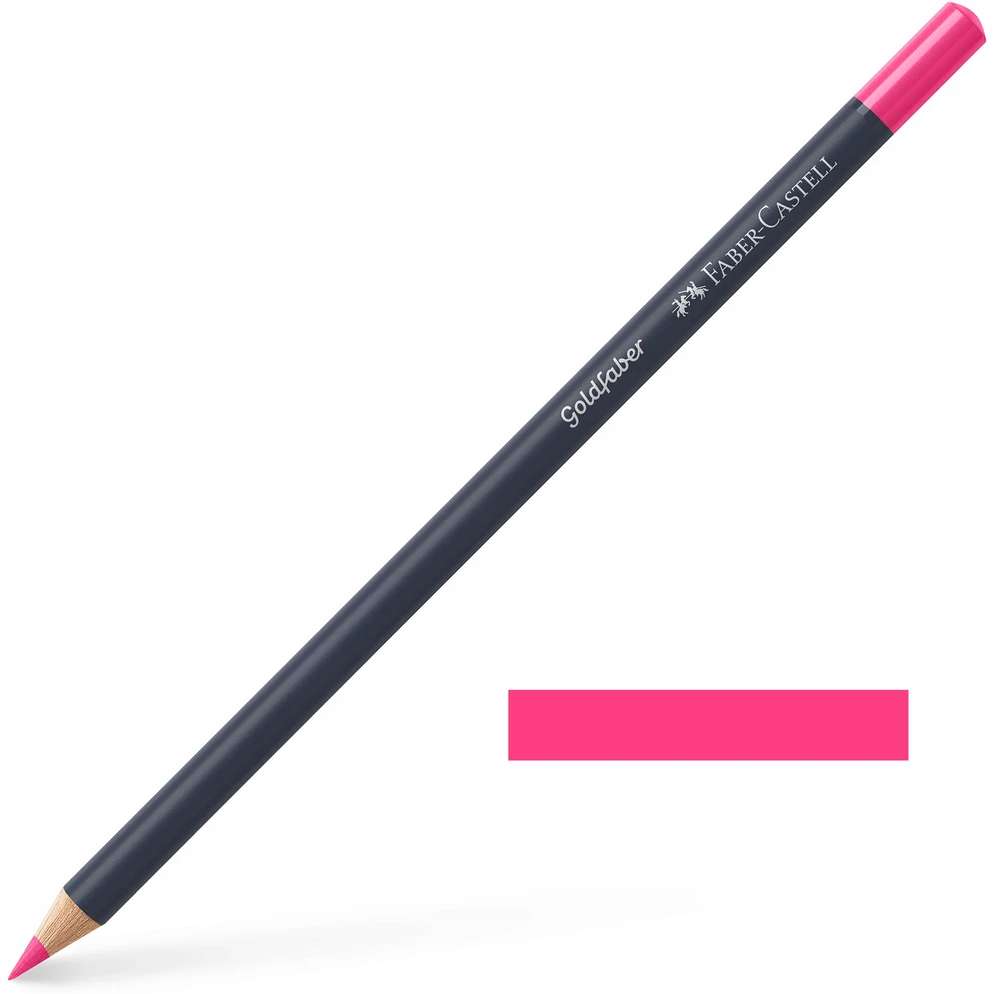 Faber-castell Goldfaber 123 Fuksija spalvos pieštukas