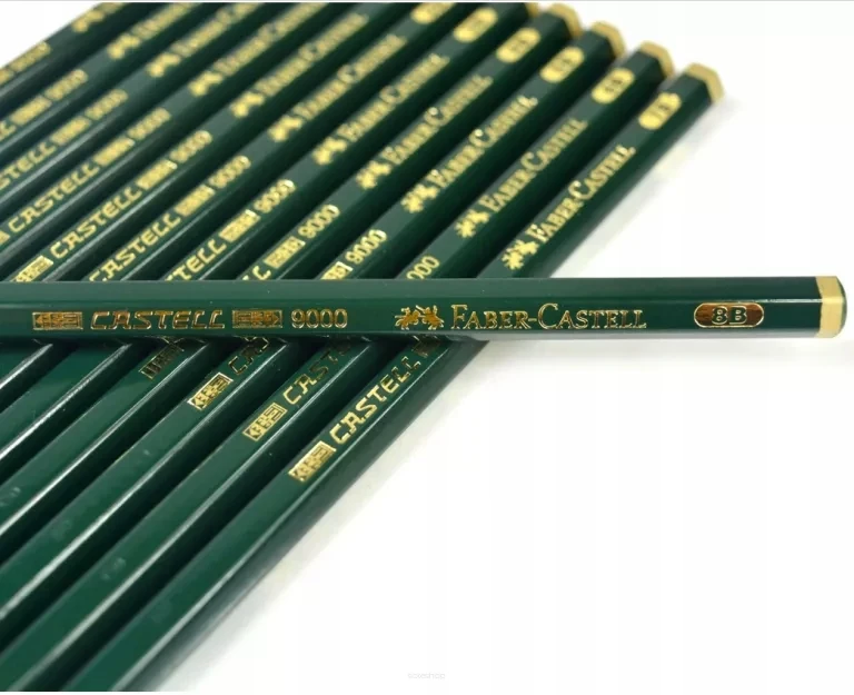Pieštukai eskizavimui Faber-Castell 9000 Art Set, 8B-2H, 12vnt.