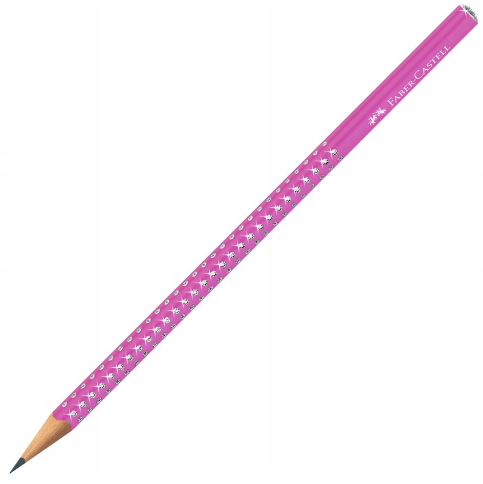 Pieštukas Faber-Castell Sparkle Electric Fuchsia