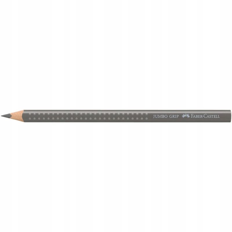 Akvarelinis pieštukas Faber-Castell GRIP Jumbo, 1vnt, pilkas