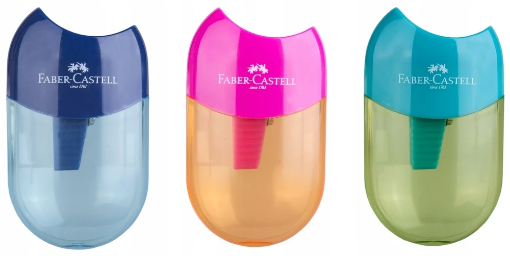 Drožtukas Faber-Castell, įvairių spalvų