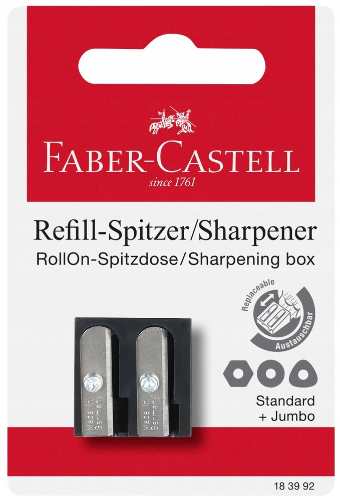 Faber-castell pakaitiniai ašmenys Rollon trintukams