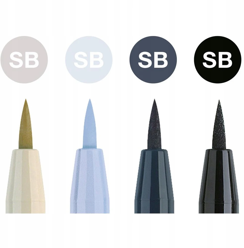 Faber-castell Pitt Artist Pens rinkinys, 4 vnt.