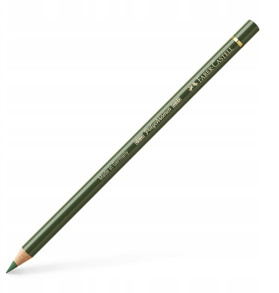 Faber-Castell Polychromos artists´ colour pencil, colour 174 chromium žalias opaque