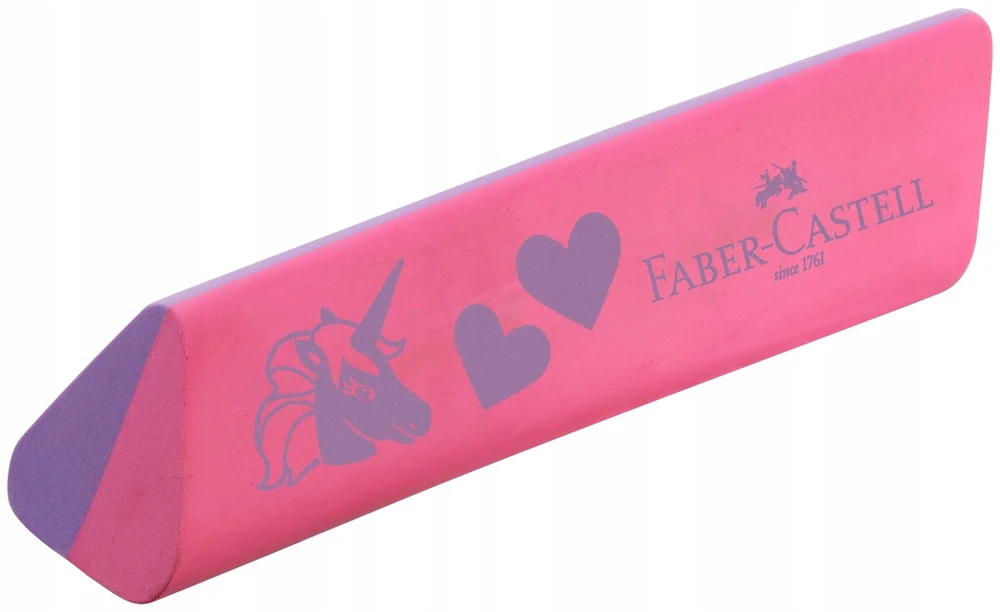 Faber-Castell Rinkinys su vienaragiu: 2 pieštukai ir trintukas