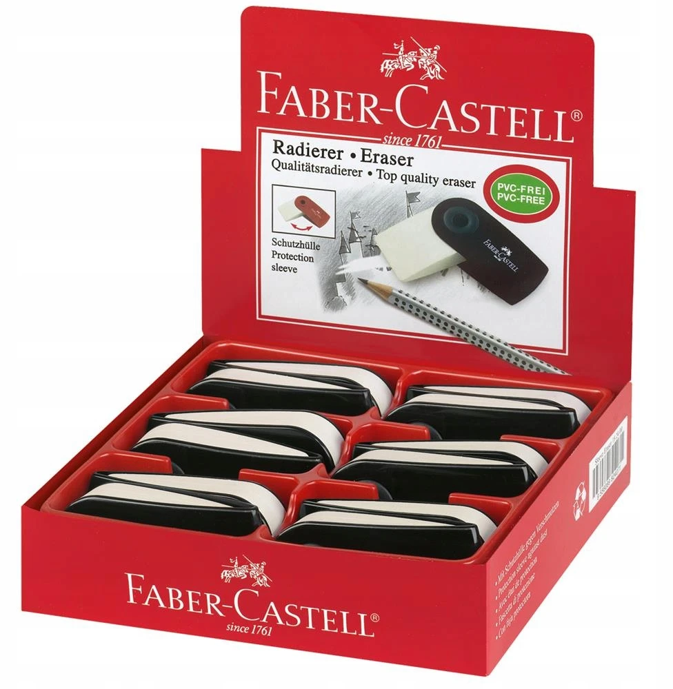 Faber-castell Sleeve trintukas, juodas