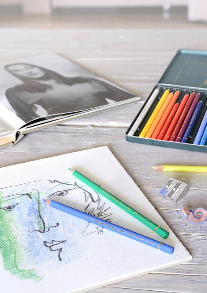 Spalvoti pieštukai Faber-Castell Polychromos Art&Graphic, 24 spalvos