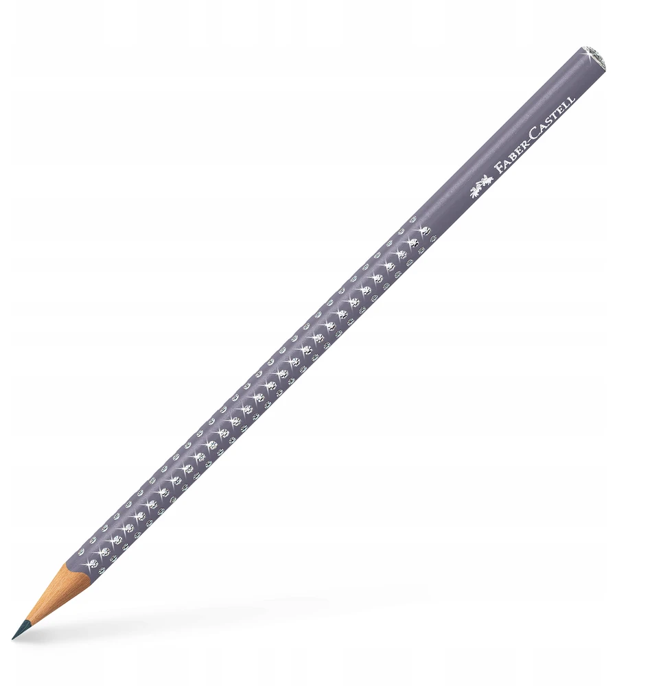 *Pieštukas Faber-Castell Sparkle pilkos spalvos, blisteryje