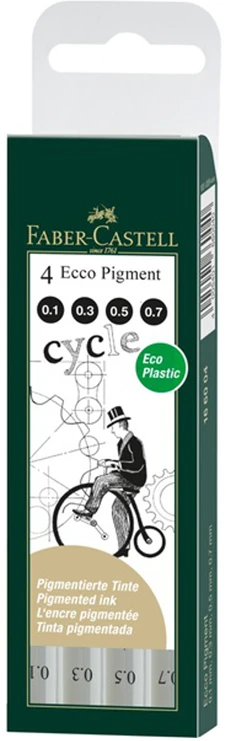 Faber-castell techniniai pieštukai, 4 vnt.
