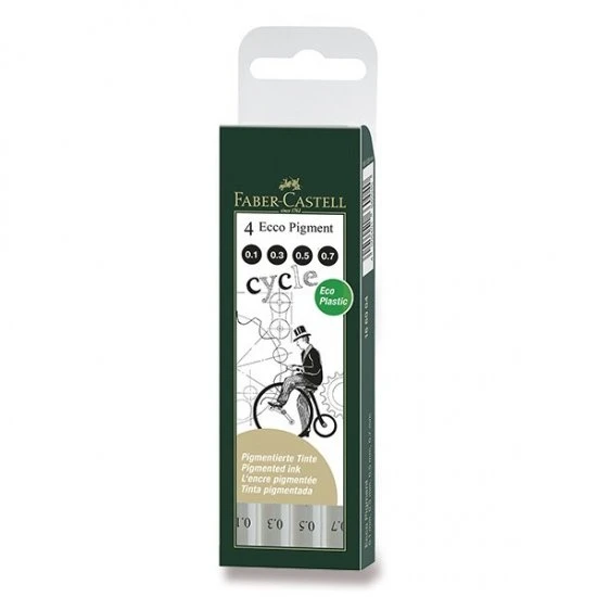 Faber-castell techniniai pieštukai, 4 vnt.