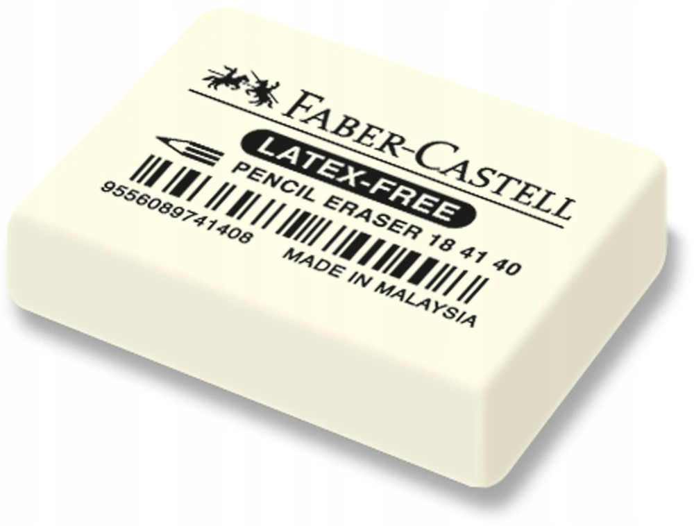 Faber-castell trintukas, be latekso, vidutinio dydžio