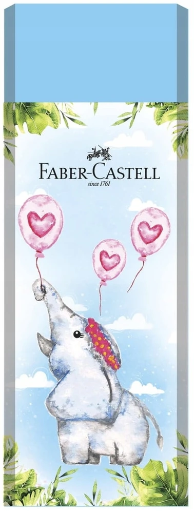 Faber-castell trintukas "happy Jungle", be Pvc, pastelinis