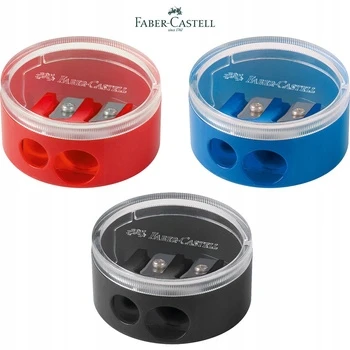 Drožtukas Faber-Castell. 2 skylės