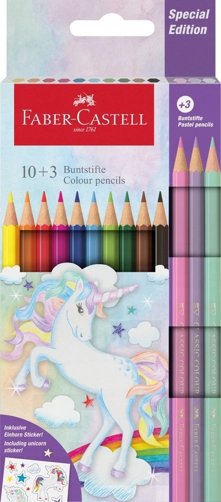 Faber-Castell Unicorn mokyklinis lopšys mergaitėms
