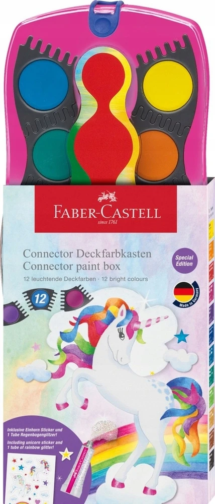 Faber-Castell Unicorn mokyklinis lopšys mergaitėms
