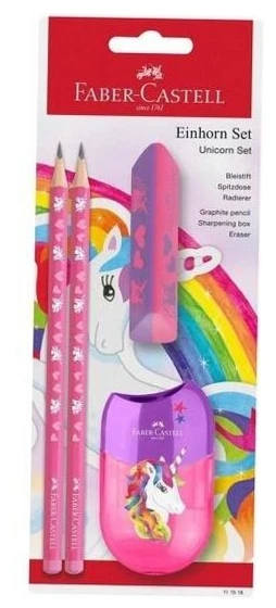 Faber-Castell - Pieštukų rinkinys Vienaragis GP + priedai (111518)